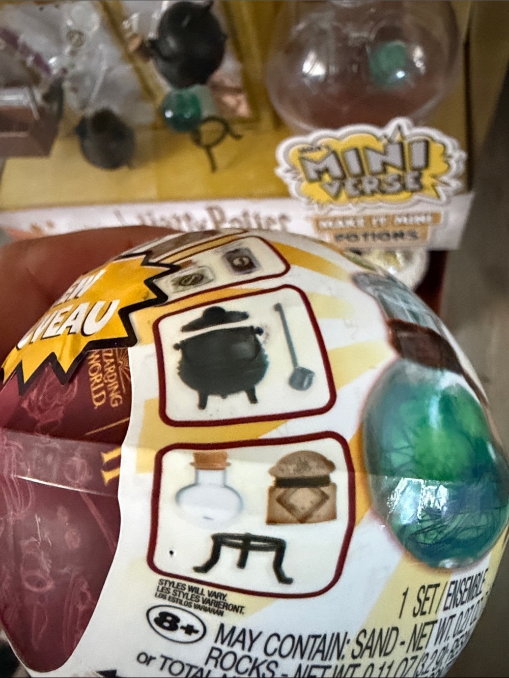 New Harry Potter mini verse display and 10 capsules - Picture 9 of 12